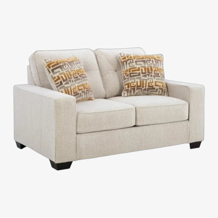 PC2920335 Larimer Loveseat In Fabric Upholstery - Stone | Signature Design By Ashley