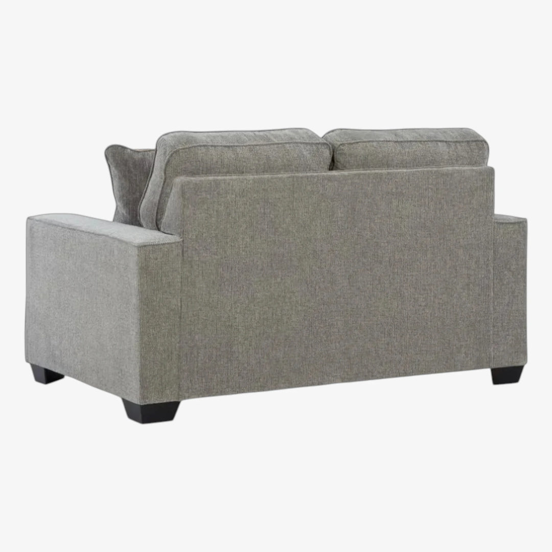 PC2920435 Larimer Loveseat In Fabric Upholstery - Iron | Signature Design By Ashley