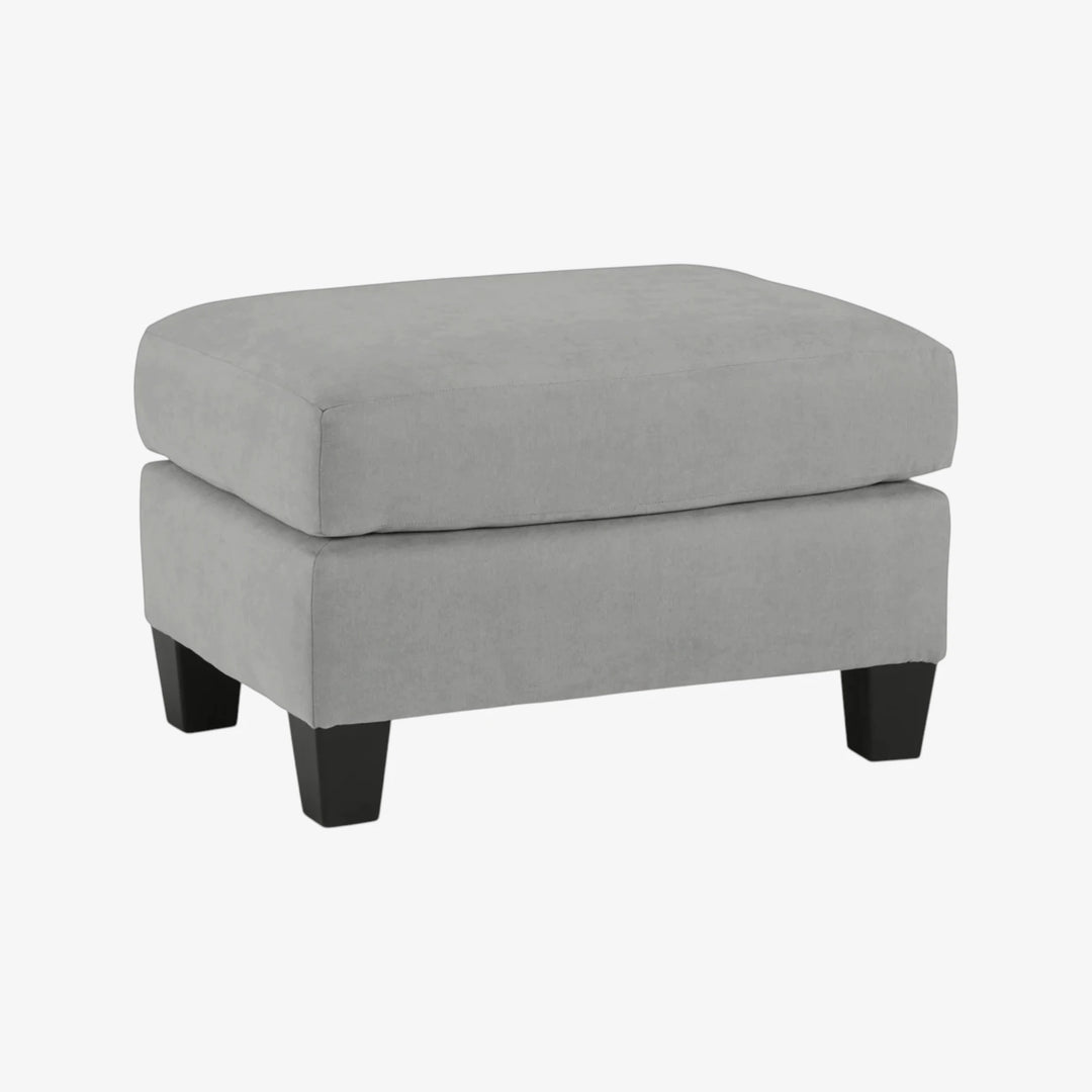 3010314 Adlai Chair Ottoman In Fabric Upholstery - Shadow | Signature Design By Ashley