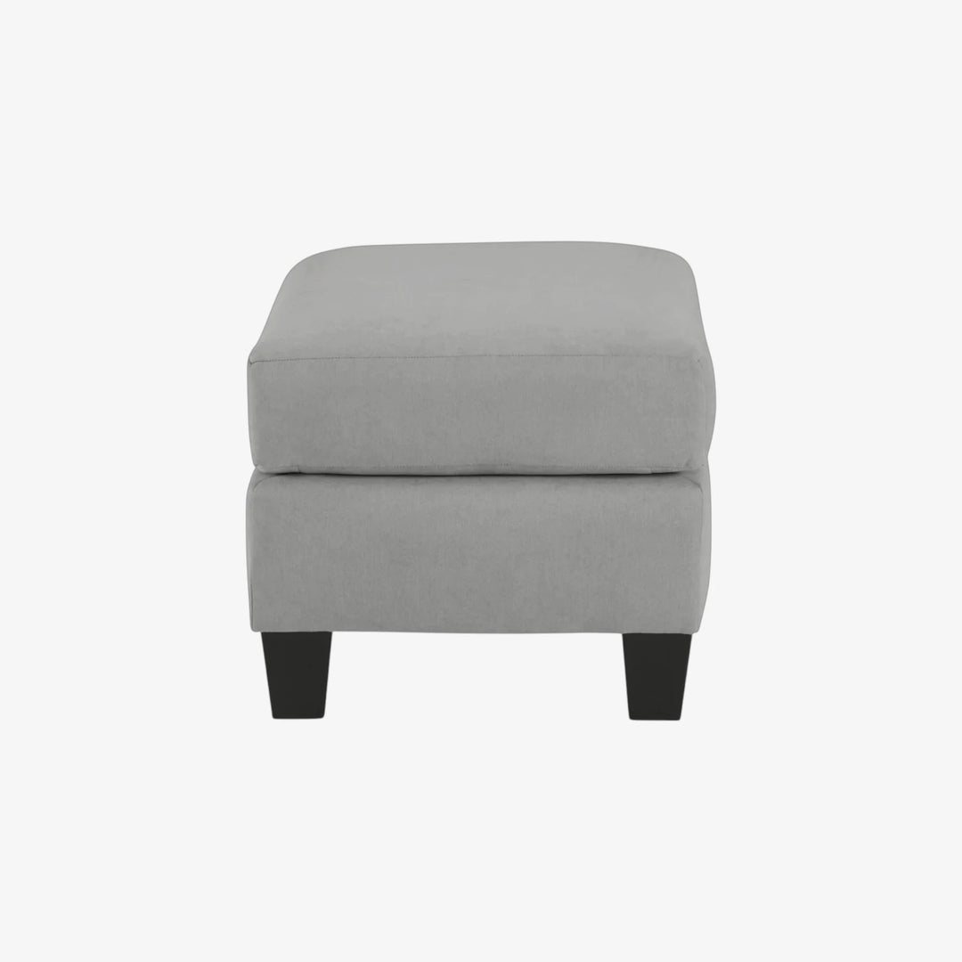 3010314 Adlai Chair Ottoman In Fabric Upholstery - Shadow | Signature Design By Ashley