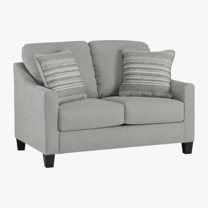 3010335 Adlai Loveseat In Fabric Upholstery - Shadow | Signature Design By Ashley