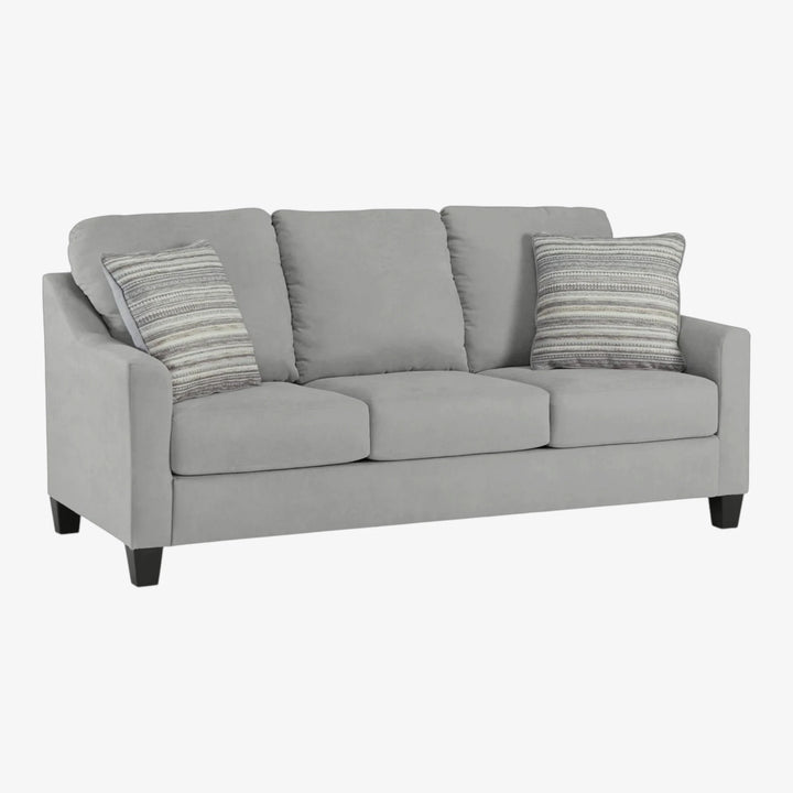 3010338 Adlai Stationary Sofa In Fabric Upholstery - Shadow | Signature Design By Ashley