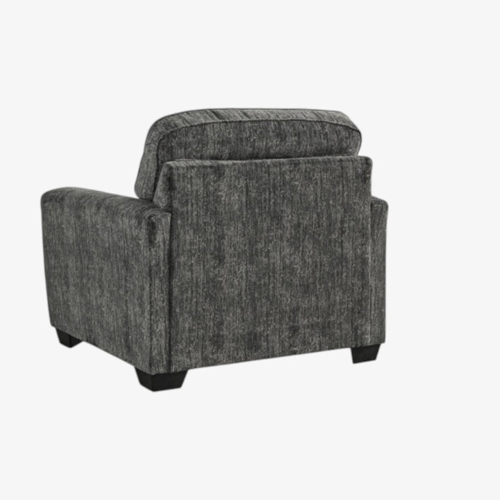 5050423 Lonoke Oversized Armchair In Fabric Upholstery - Gunmetal | Signature Design By Ashley