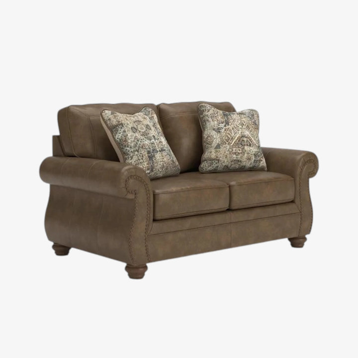 PC5590235 Chasemore Loveseat In Faux Leather Upholstery - Earth | Signature Design By Ashley