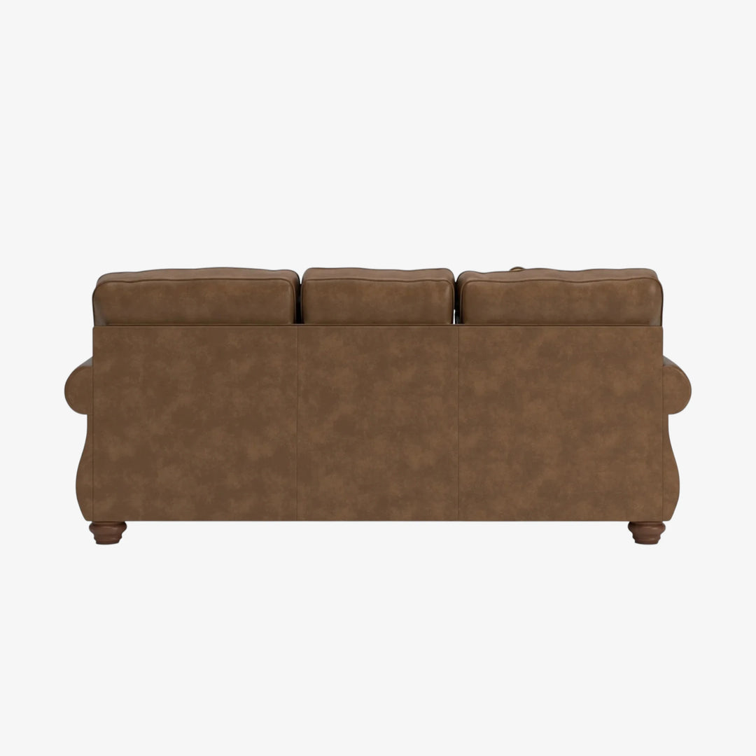 PC5590238 Chasemore Stationary Sofa In Faux Leather Upholstery - Earth | Signature Design By Ashley