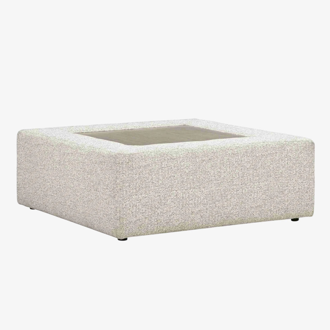 PC6600408 Ashbourne Estate Oversized Accent Ottoman In Fabric Upholstery - Snowstone | Signature Design By Ashley