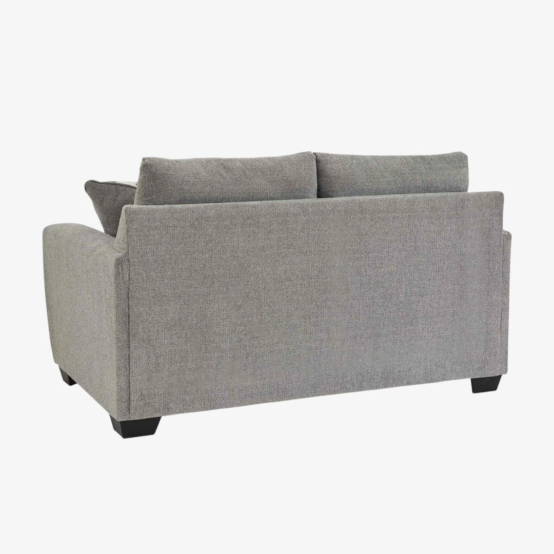6310335 Loreo Loveseat In Fabric Upholstery - Flint | Benchcraft by Ashley