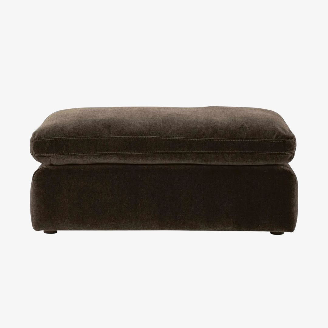 6780714 Maxton Heights Accent Ottoman In Fabric Upholstery - Bittersweet | Benchcraft By Ashley