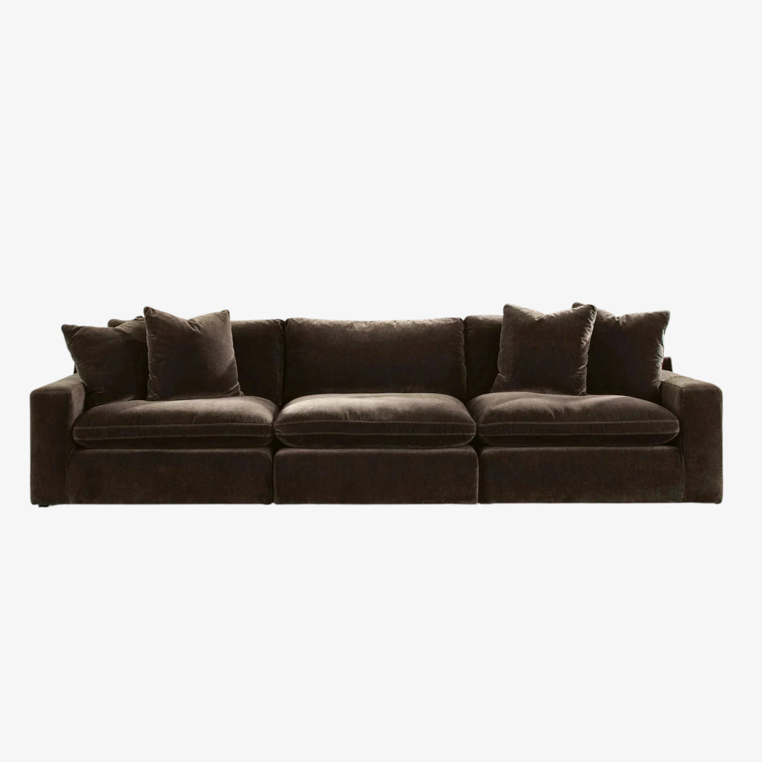 67807S2 Maxton Heights 3-Piece Sectional Sofa In Fabric Upholstery - Bittersweet | Benchcraft By Ashley