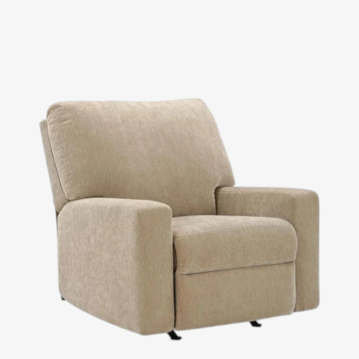 PC6950725 Bridgepoint Rocker Recliner Chair In Fabric Upholstery - Almond | Signature Design By Ashley