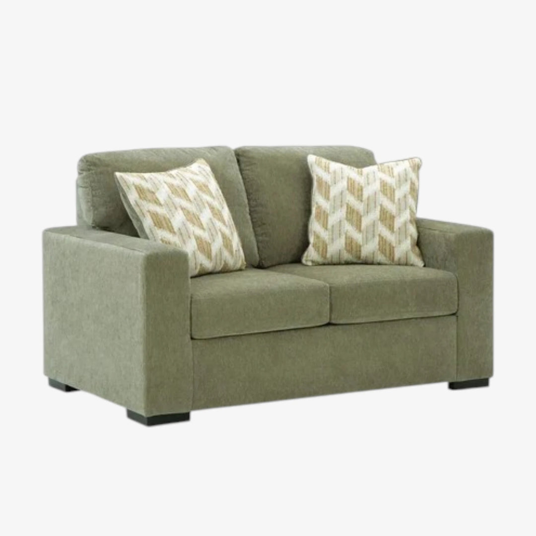 PC6950535 Bridgepoint Loveseat In Fabric Upholstery - Moss | Signature Design By Ashley