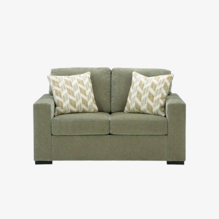 PC6950535 Bridgepoint Loveseat In Fabric Upholstery - Moss | Signature Design By Ashley