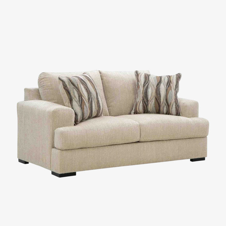 PC6960535 Lofwood Loveseat In Fabric Upholstery - Oatmeal | Signature Design By Ashley