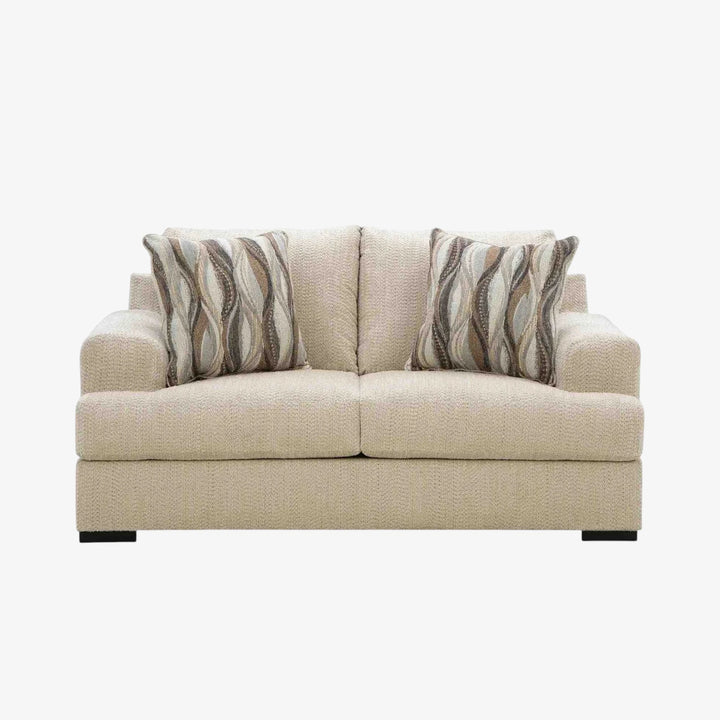 PC6960535 Lofwood Loveseat In Fabric Upholstery - Oatmeal | Signature Design By Ashley
