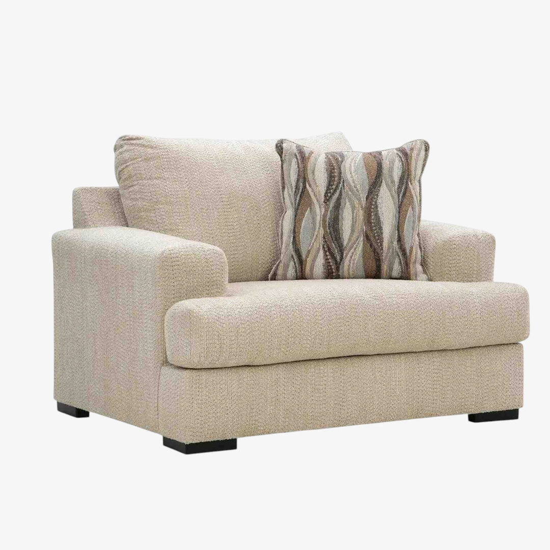 PC6960523 Lofwood Oversized Armchair In Fabric Upholstery - Oatmeal | Signature Design By Ashley