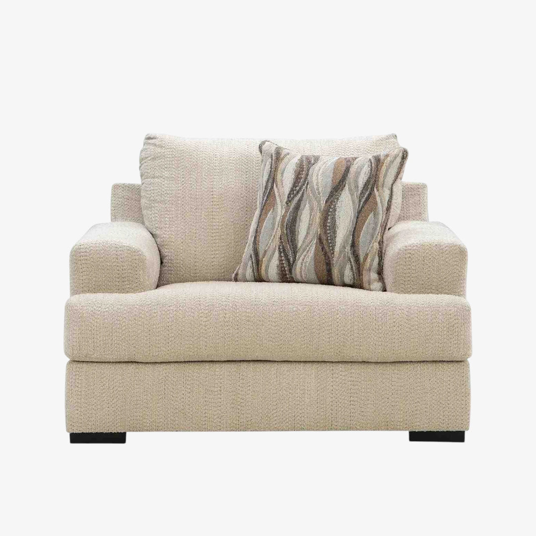 PC6960523 Lofwood Oversized Armchair In Fabric Upholstery - Oatmeal | Signature Design By Ashley