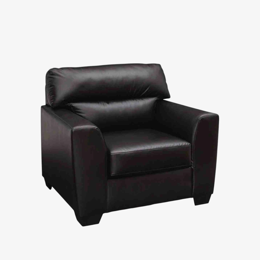 PC6980420 Glennbre Armchair In Leatherette Upholstery - Midnight | Signature Design By Ashley