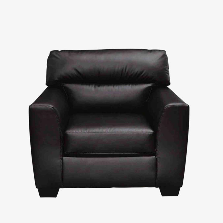 PC6980420 Glennbre Armchair In Leatherette Upholstery - Midnight | Signature Design By Ashley