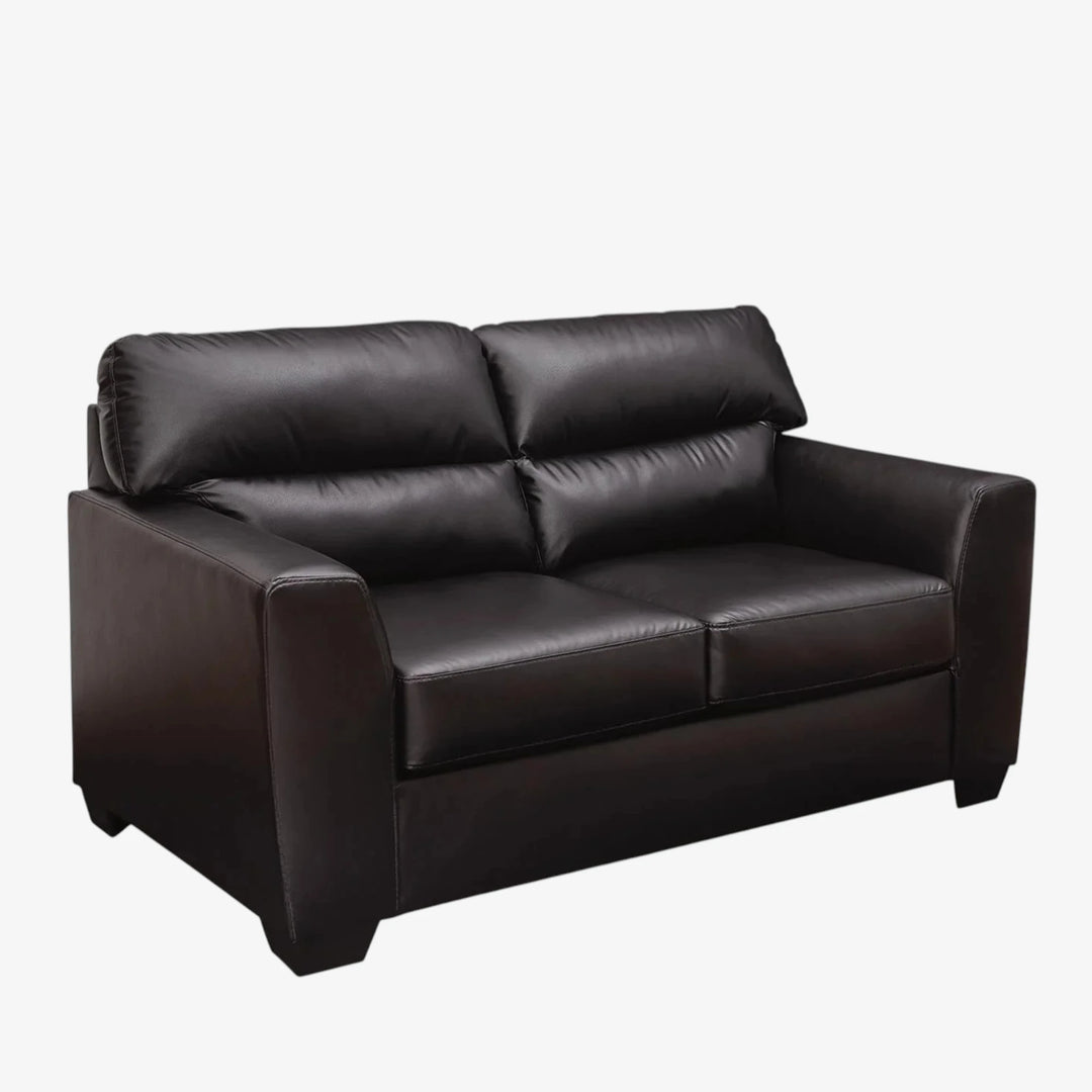 PC6980435 Glennbre Loveseat In Leatherette Upholstery - Midnight | Signature Design By Ashley