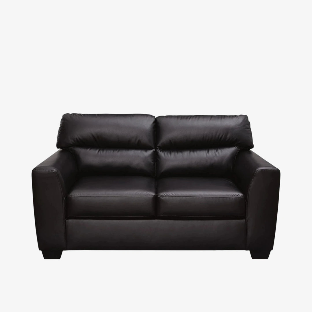 PC6980435 Glennbre Loveseat In Leatherette Upholstery - Midnight | Signature Design By Ashley