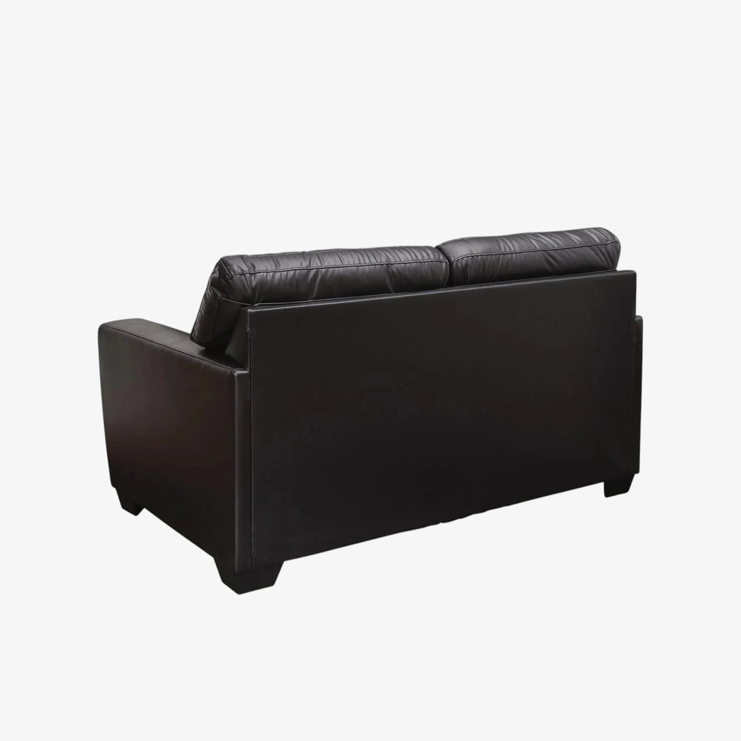 PC6980435 Glennbre Loveseat In Leatherette Upholstery - Midnight | Signature Design By Ashley