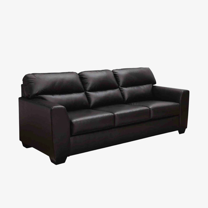 PC6980438 Glennbre Stationary Sofa In Leatherette Upholstery - Midnight | Signature Design By Ashley