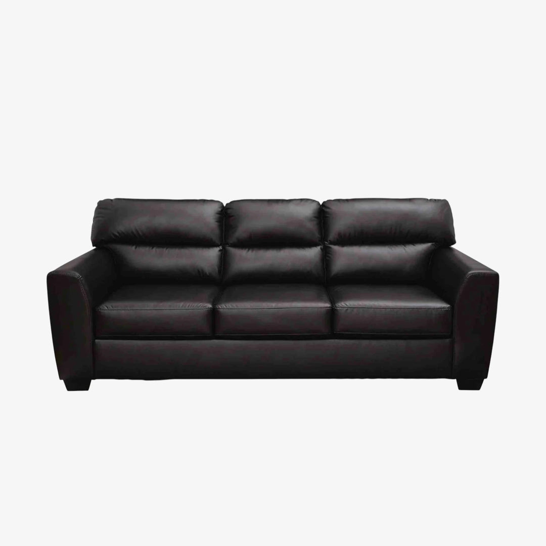 PC6980438 Glennbre Stationary Sofa In Leatherette Upholstery - Midnight | Signature Design By Ashley