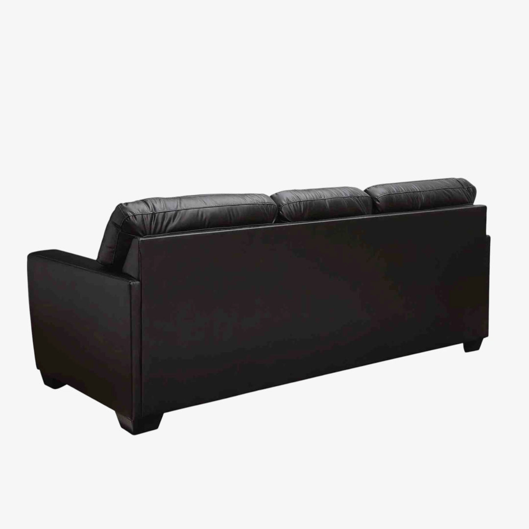 PC6980438 Glennbre Stationary Sofa In Leatherette Upholstery - Midnight | Signature Design By Ashley