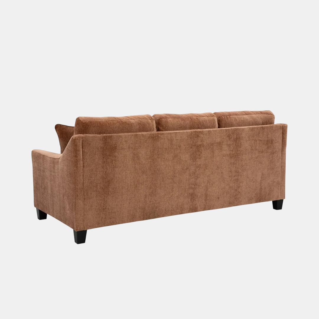 6720418 Amity Bay Sofa Chaise In Fabric Upholstery - Clay | Benchcraft By Ashley