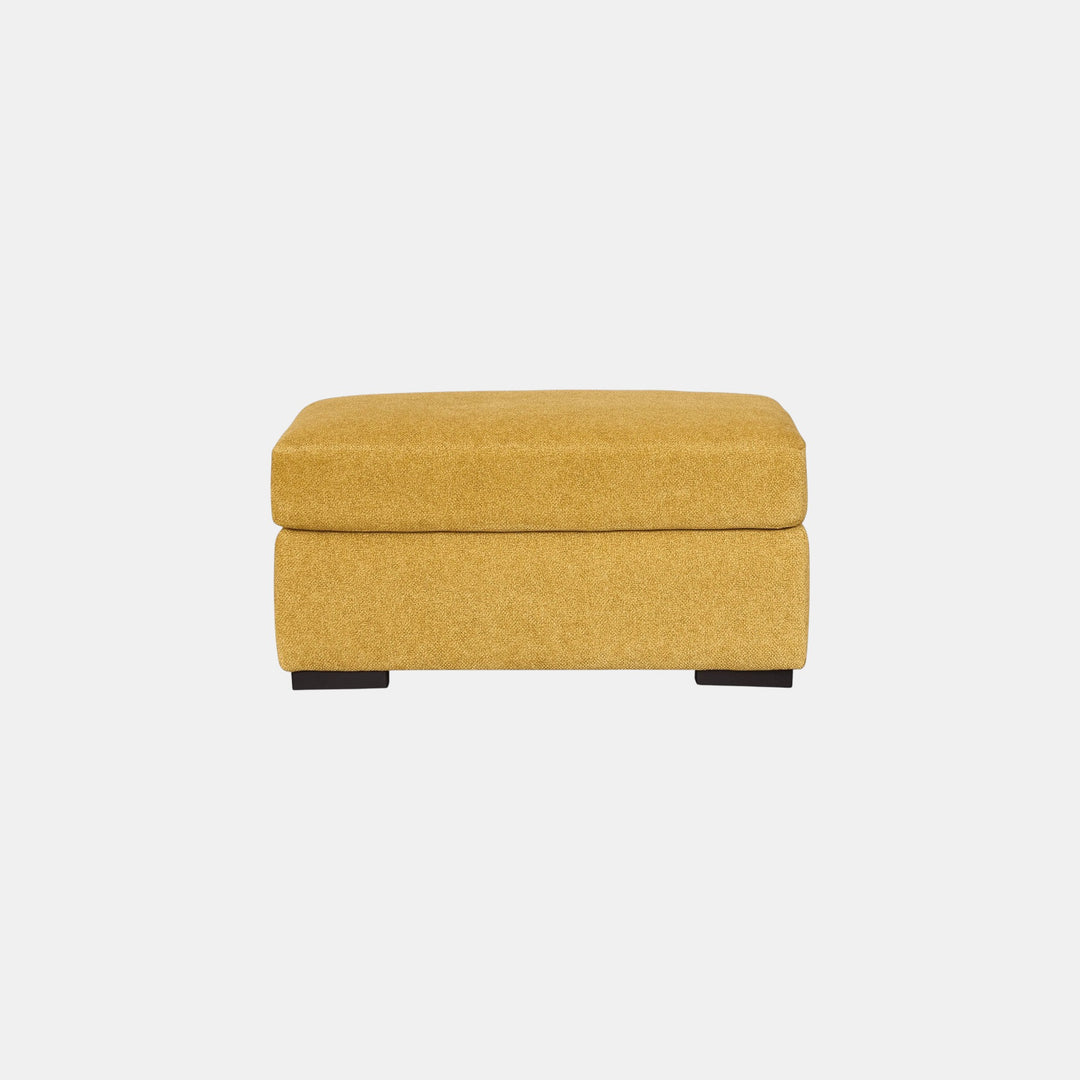 6750614 Keerwick Accent Ottoman In Fabric Upholstery - Sunflower | Signature Design By Ashley