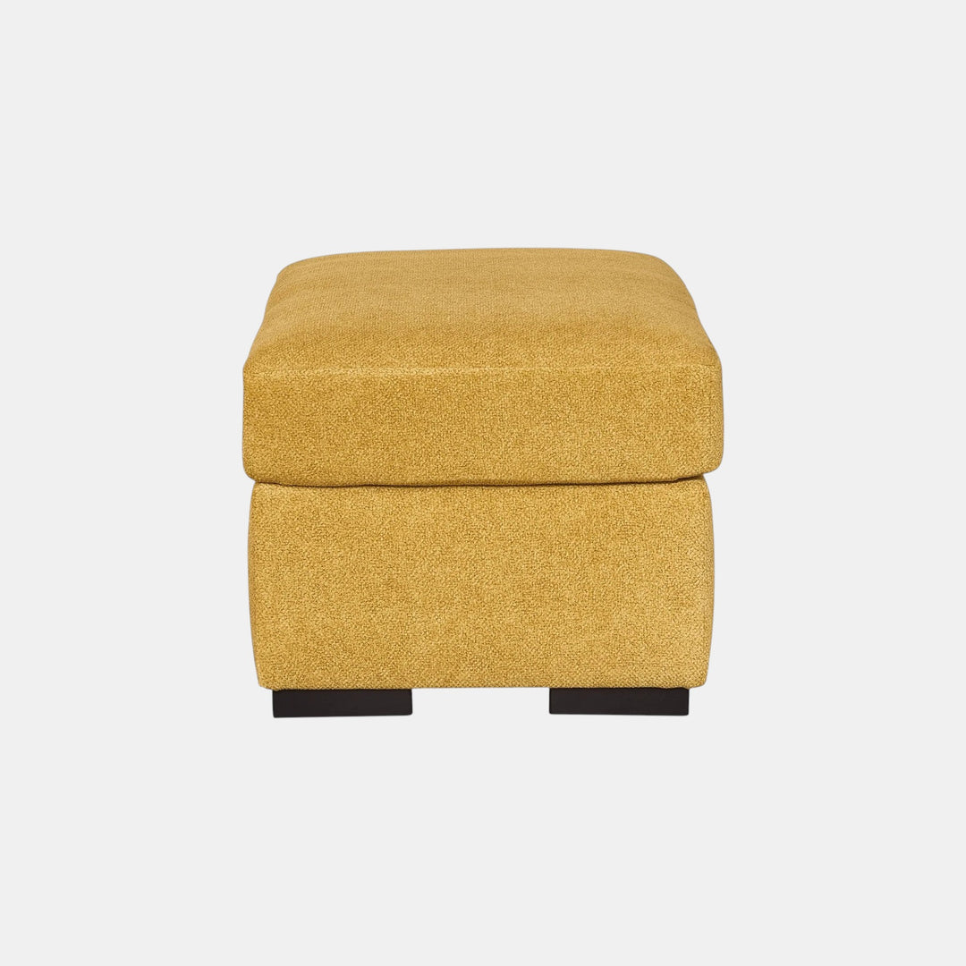 6750614 Keerwick Accent Ottoman In Fabric Upholstery - Sunflower | Signature Design By Ashley