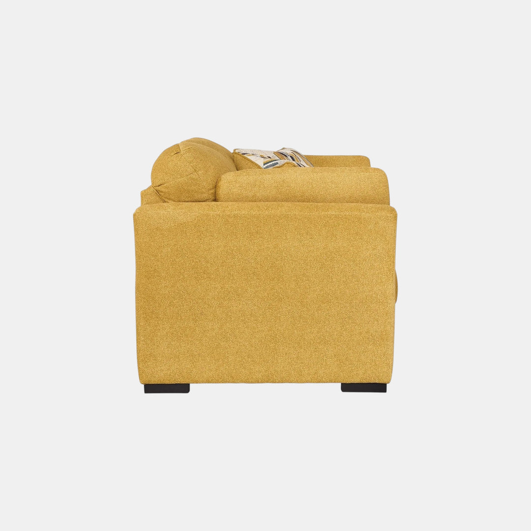 6750635 Keerwick Loveseat In Fabric Upholstery - Sunflower | Signature Design By Ashley