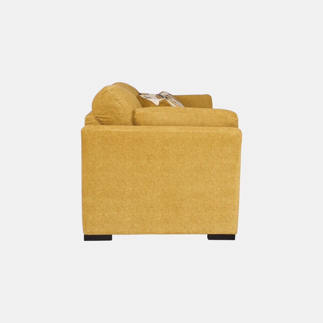 6750638 Keerwick Stationary Sofa In Fabric Upholstery - Sunflower | Signature Design By Ashley