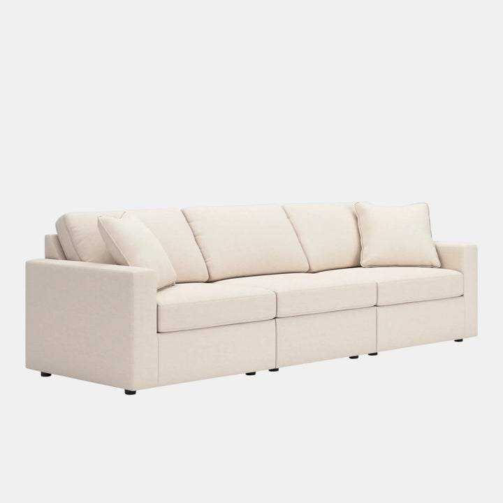 92103S2 Modmax 3-Piece Modular Sofa In Fabric Upholstery - Oyster | Signature Design By Ashley