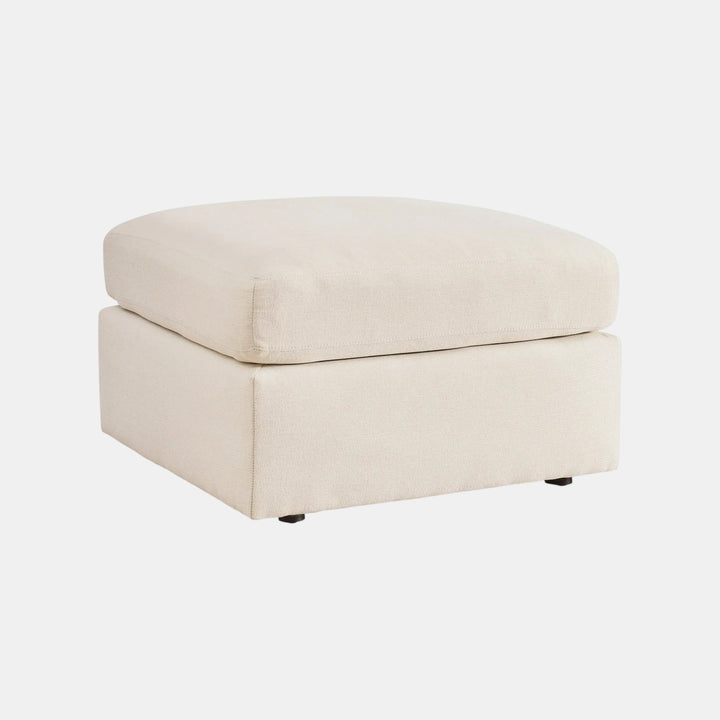 9210308 Modmax Oversized Accent Ottoman In Fabric Upholstery - Oyster | Signature Design By Ashley