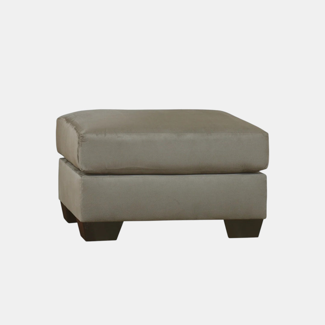 7500514 Darcy Accent Ottoman In Fabric Upholstery - Cobblestone | Signature Design By Ashley