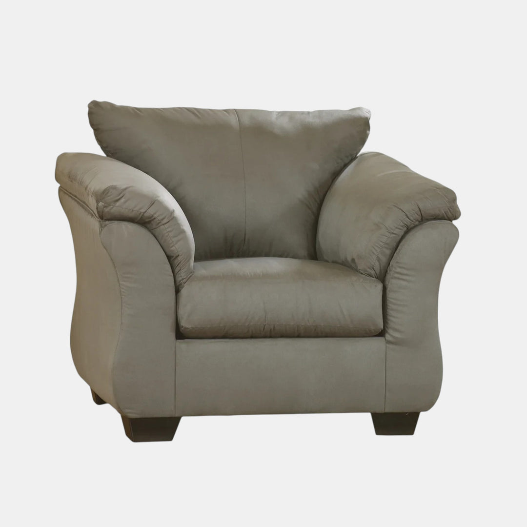 7500520 Darcy Armchair In Fabric Upholstery - Cobblestone | Signature Design By Ashley