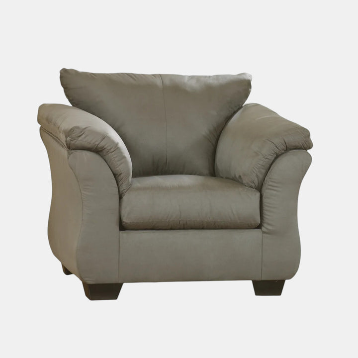 7500520 Darcy Armchair In Fabric Upholstery - Cobblestone | Signature Design By Ashley