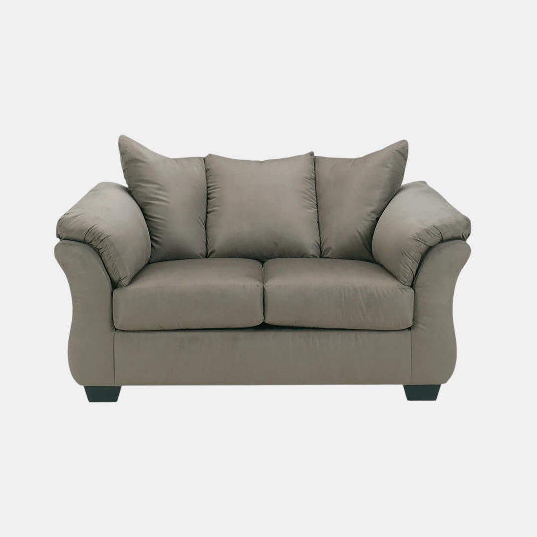 7500535 Darcy Loveseat In Fabric Upholstery - Cobblestone | Signature Design By Ashley