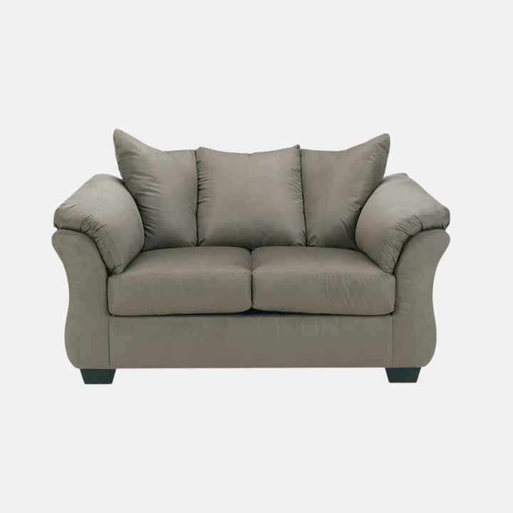 7500535 Darcy Loveseat In Fabric Upholstery - Cobblestone | Signature Design By Ashley