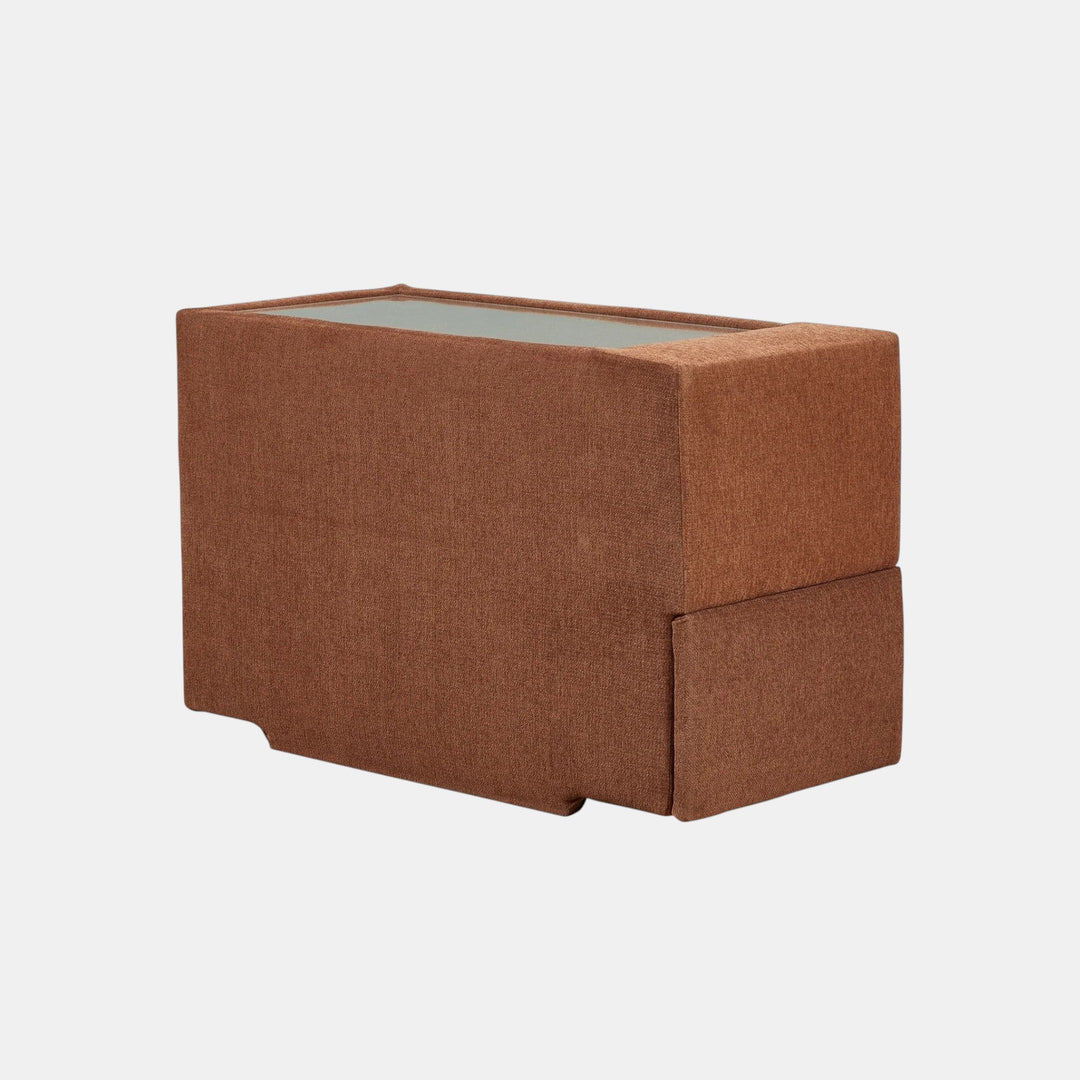 92102S9 Modmax 5-Piece Fabric Modular Sofa With Dual Storage Console - Spice | Signature Design By Ashley