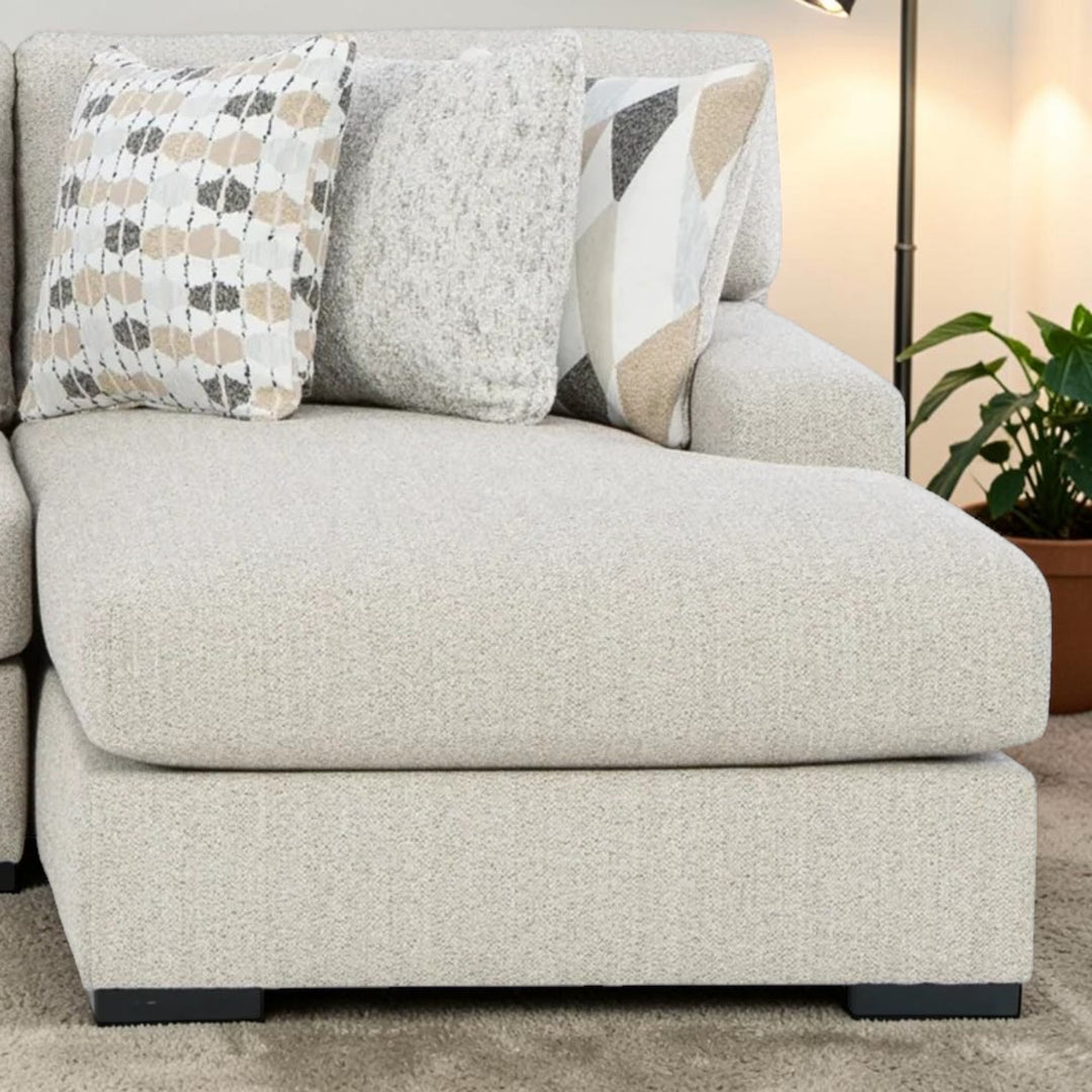 Laurelgrove 2-Piece Sectional Sofa In Fabric Upholstery - Pebble | Benchcraft By Ashley