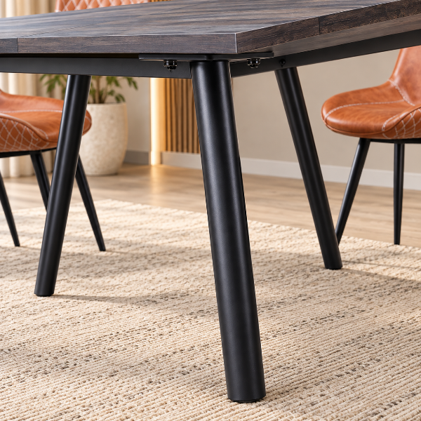 Sovic Dining Table Set For 6 With PU Upholstered Chairs