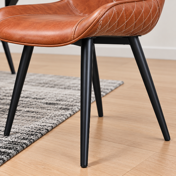Sovic Dining Table Set For 6 With PU Upholstered Chairs