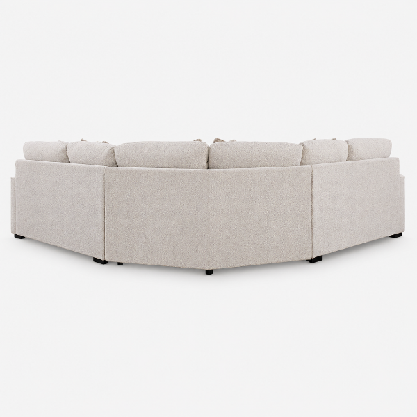 25102S1 Ballyton 3-Piece Sectional Sofa In Fabric Upholstery - Sand | Signature Design By Ashley
