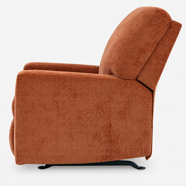 2430425 Aviemore Rocker Recliner Chair In Fabric Upholstery - Spice | Signature Design By Ashley