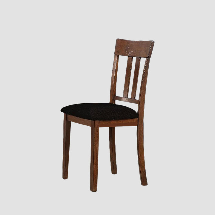 Cheen 7-Piece Dining Set With Leather Upholstered Chairs - Cherry