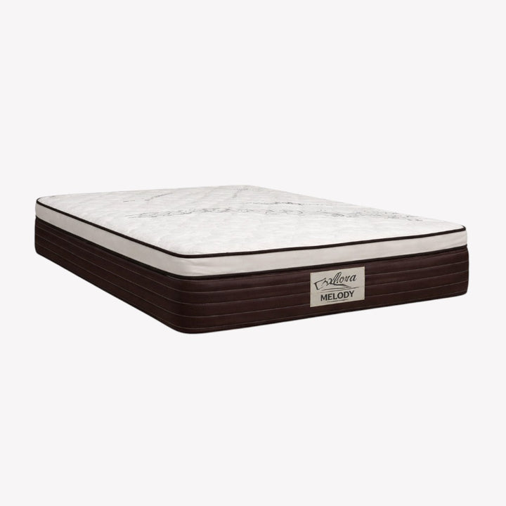 Melody Plush Mattress | Hybrid Pocket Coil Construction, 4" Pillow Top &amp; One-sided Design