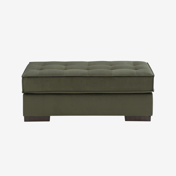 PC6170208 Caspian-Town Oversized Accent Ottoman In Fabric Upholstery - Olive | Signature Design By Ashley