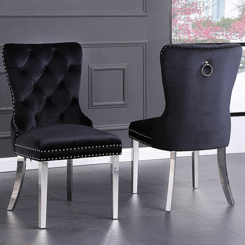 Monique Tranquil Dining Chair (Set of 2) - Close-Up Detail